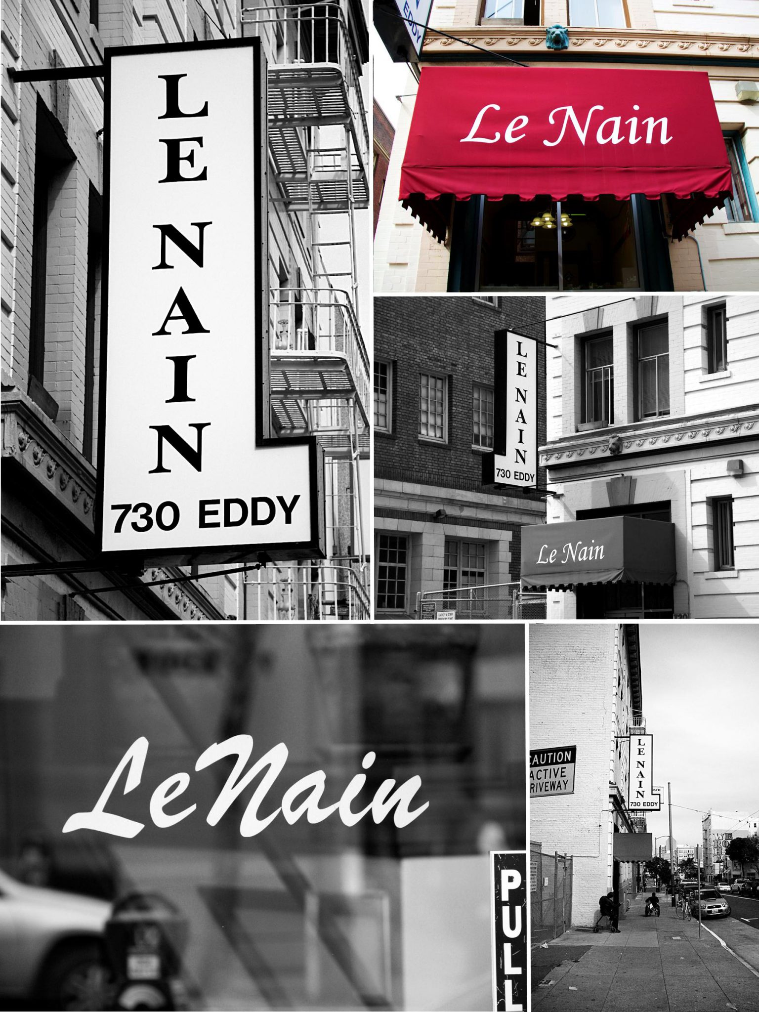 the La Nain photo collage